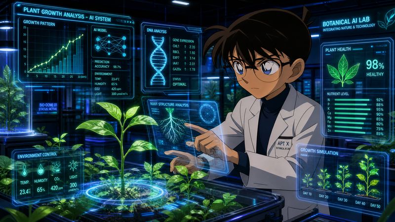 91植物视频-AI植物生长分析视频